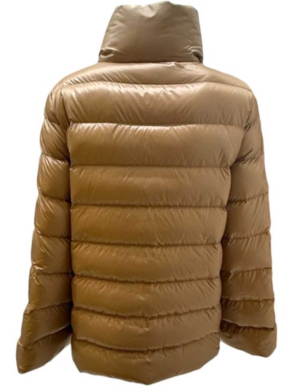 Piuma feather hood with hook shop online: FAY