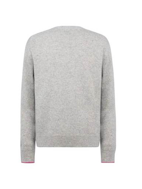 MC2 SAINT BARTH: Suéteres con cuello pico online - Suéter Cuello Redondo - Gris