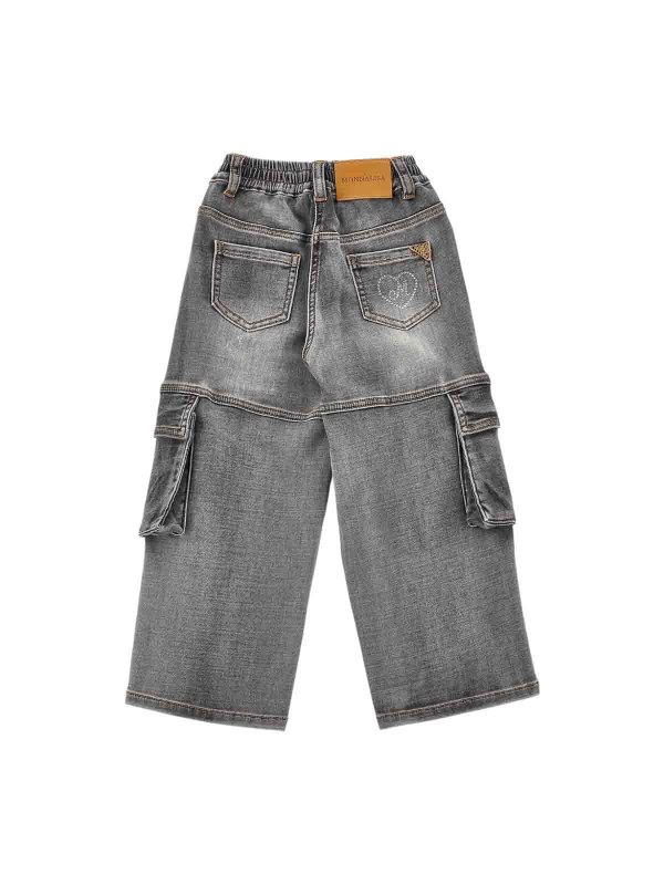 MONNALISA: Bootcut online - Bootcut Jeans - Grau