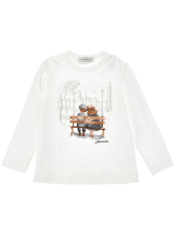 MONNALISA: T-shirts online - T-Shirt - Weiß