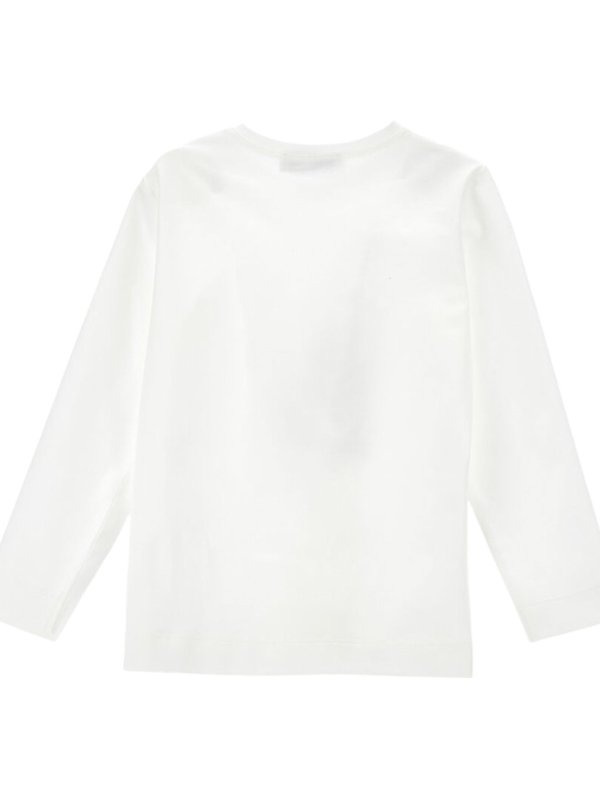 The Best Shops MONNALISA: T-shirts - T-Shirt - Weiß