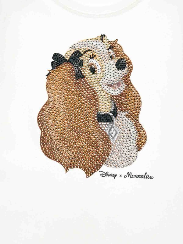 The Best Shops MONNALISA: T-shirts - T-Shirt - Blanc