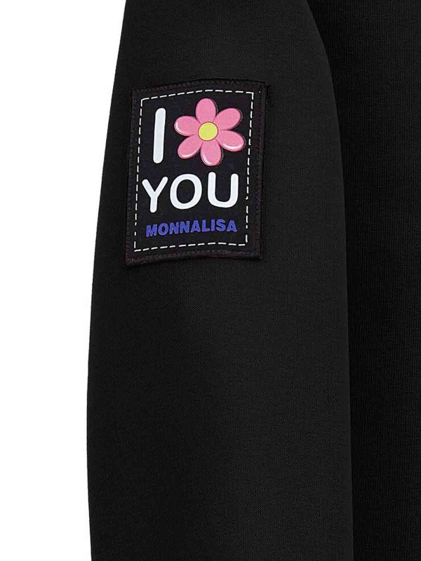 Vestito  Sporty Felpa shop online: MONNALISA