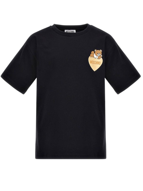 Moschino Kids: T-shirts online - T-Shirt - Schwarz