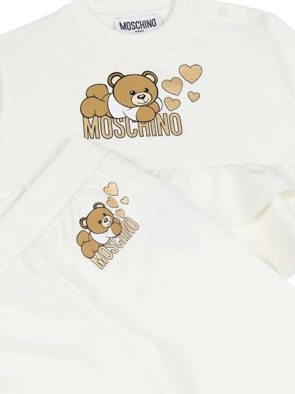 The Best Shops Moschino Kids: tute - Felpa+Pantalone Completo 2 Pezzi