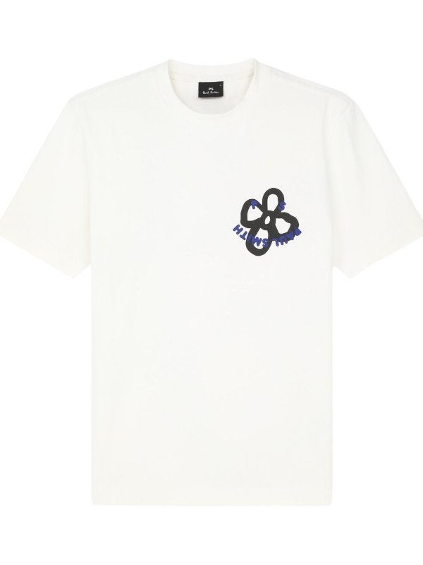 PAUL SMITH: T-shirts online - T-Shirt - Weiß