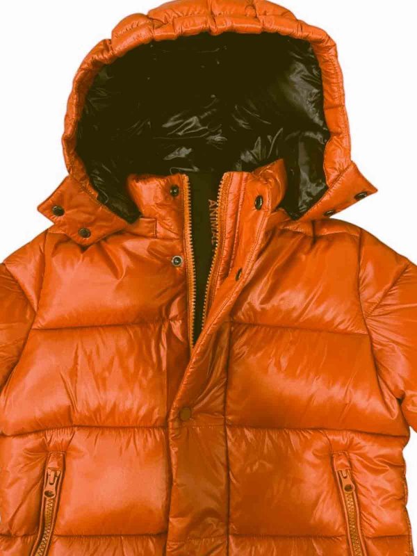 The Best Shops Save The Duck: giacche imbottite - Eco Piumino Lungo Con Cappuccio