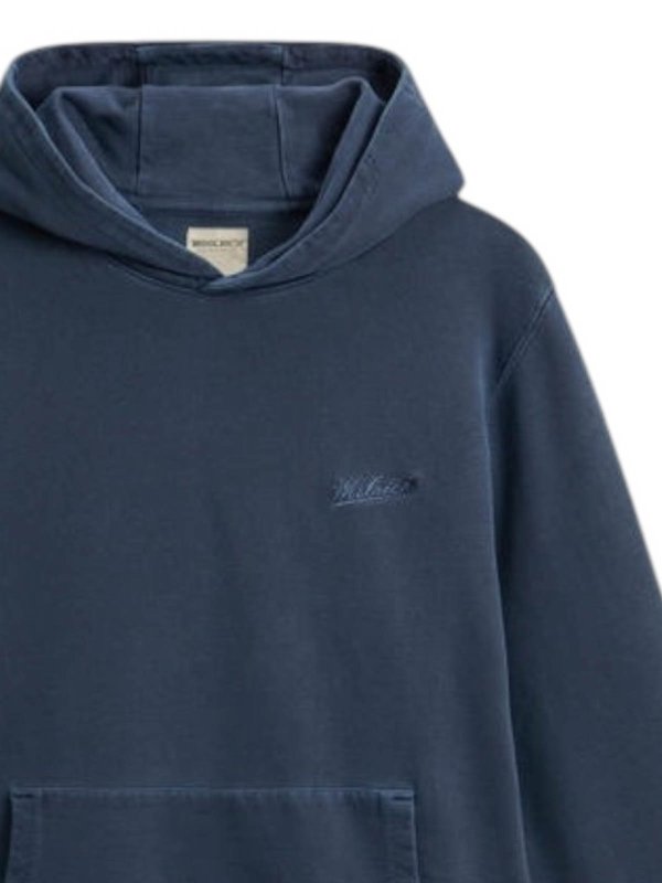 WOOLRICH: Sweatshirts und Pullover online - Sweatshirt - Blau