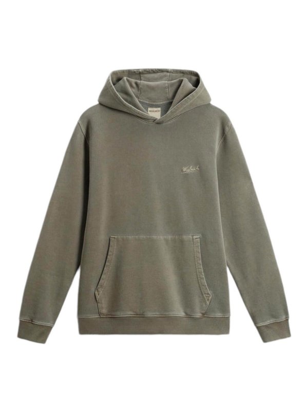 WOOLRICH: Sweatshirts und Pullover - Sweatshirt - Grün