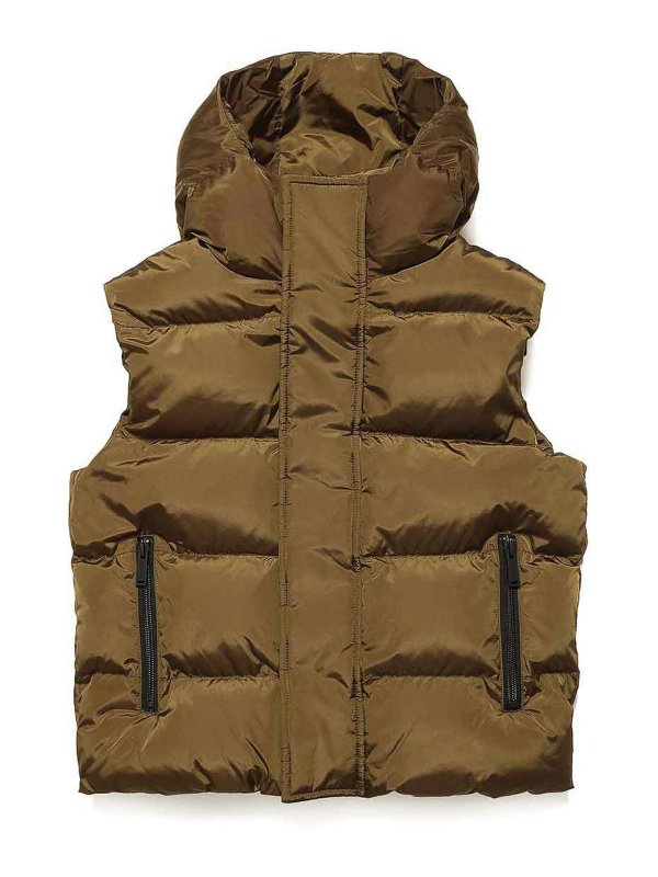 DSQUARED2: padded coats - Gile quilted