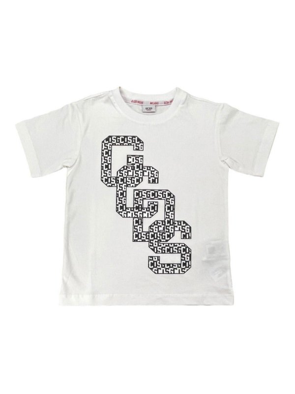 GCDS: T-shirts - T-Shirt - Blanc