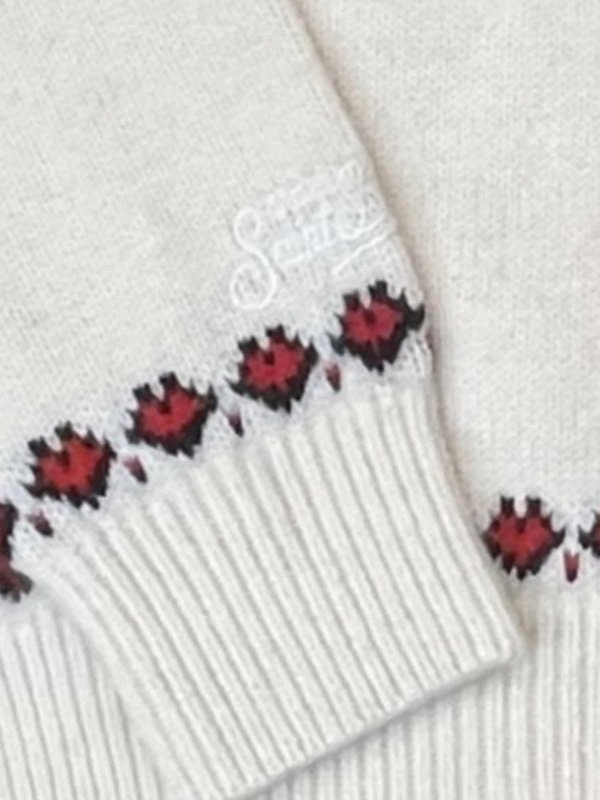 Suéter Cuello Redondo - Blanco shop online: MC2 SAINT BARTH