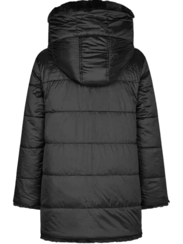 Flora eco fur with hood shop online: Save The Duck