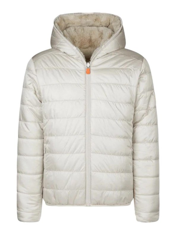 Save The Duck: casual jackets online - Ec0-pelliccia hooded jacket