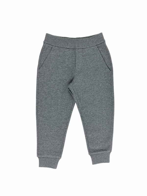 Rundhalspullover - Grau shop online: MONCLER JR