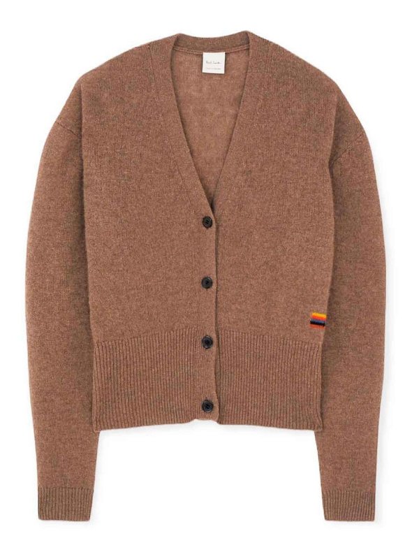 PAUL SMITH: cardigans - Womens Knitted Cardigan Button Thru