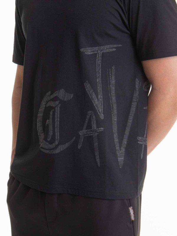 Just Cavalli T-Shirt - Black - Men | 78OAHT02CJ500899 Just Cavalli T-Shirt - Black - Men | 78OAHT02CJ500899