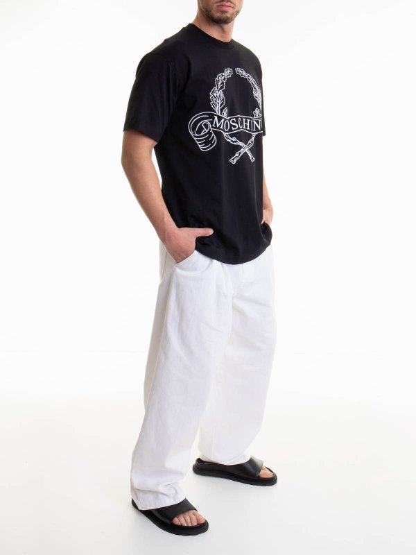 MOSCHINO: Camisetas online - Camiseta - Negro