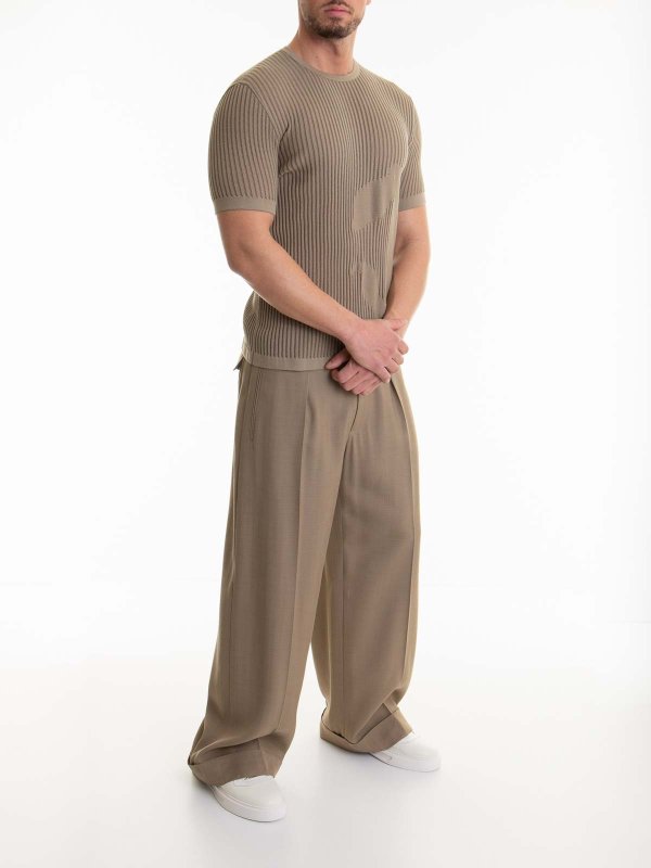 ROBERTO CAVALLI: T-shirts online - T-Shirt - Grün