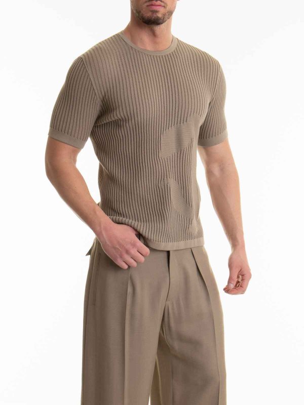 The Best Shops ROBERTO CAVALLI: T-shirts - T-Shirt - Grün