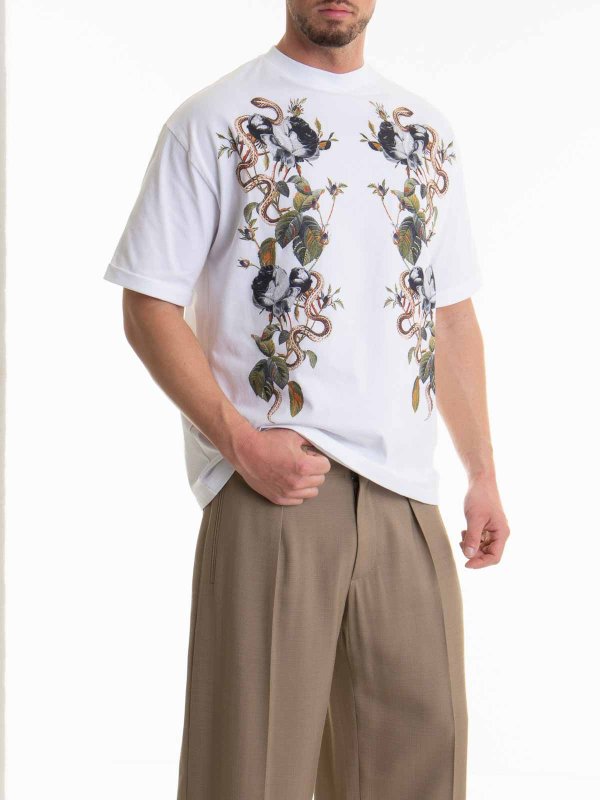 The Best Shops ROBERTO CAVALLI: Camisetas - Camiseta - Blanco