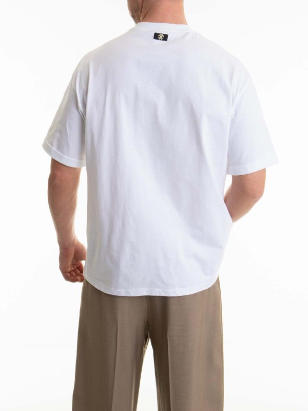 Camiseta - Blanco shop online: ROBERTO CAVALLI