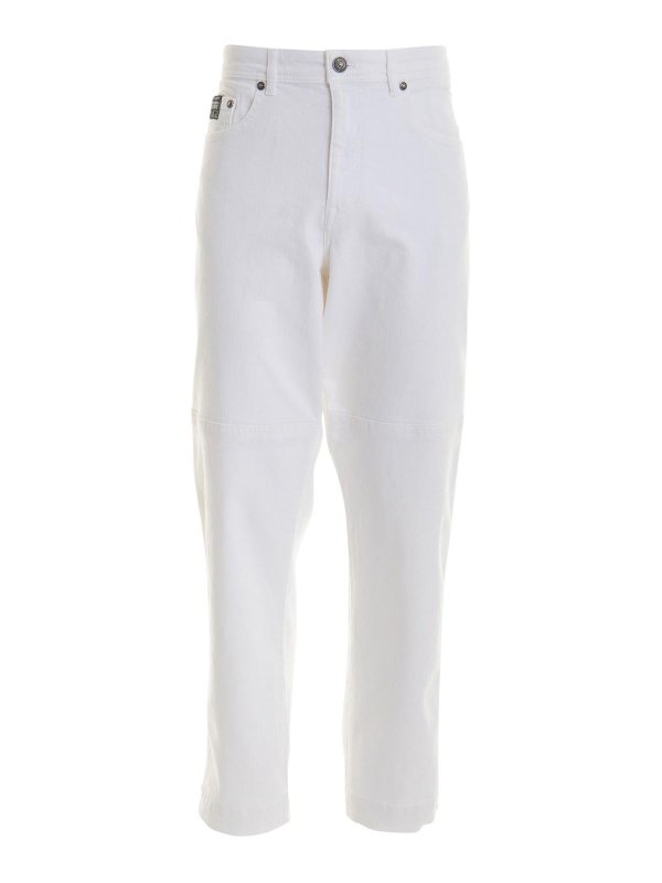Versace Jeans Couture: Jeans boot-cut - Jeans Boot-Cut - Blanco