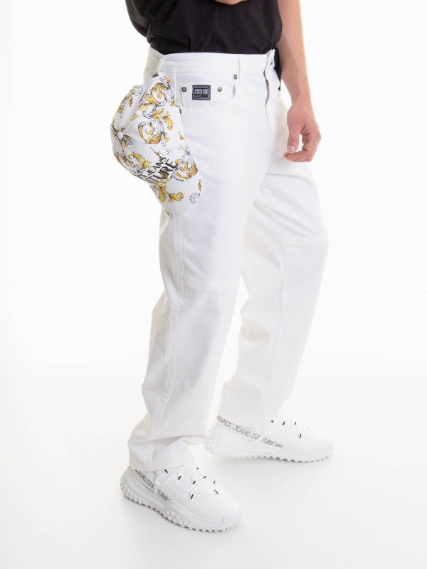 Versace Jeans Couture: Jeans boot-cut online - Jeans Boot-Cut - Blanco
