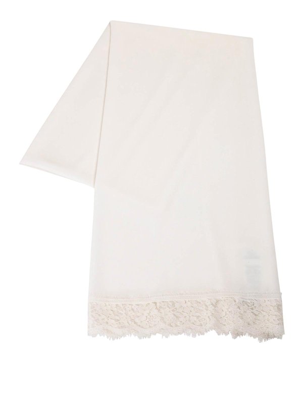 ERMANNO SCERVINO: Bufandas y pañuelos - Bufanda - Blanco