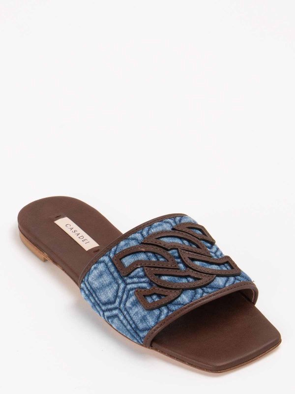 The Best Shops Casadei: ロファー＆スリッパ - ローファー - ミディアムウォッシュ