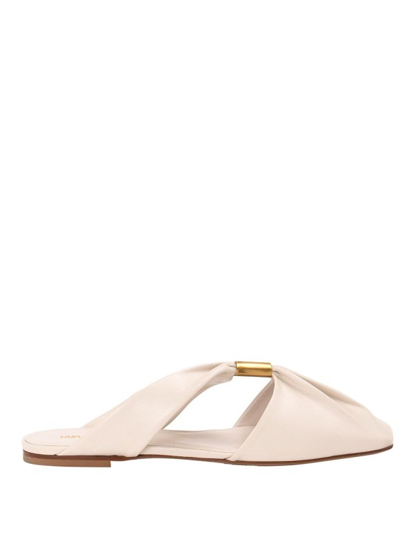 EMPORIO ARMANI: Mokassins und Slippers - Mokassins - Weiß