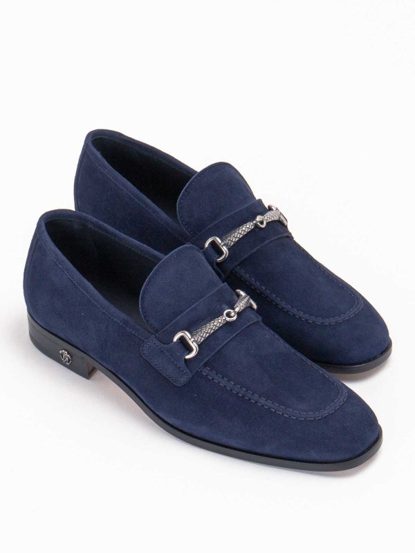 ROBERTO CAVALLI: ロファー＆スリッパ online - ローファー - ブルー