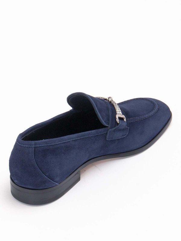 ローファー - ブルー shop online: ROBERTO CAVALLI