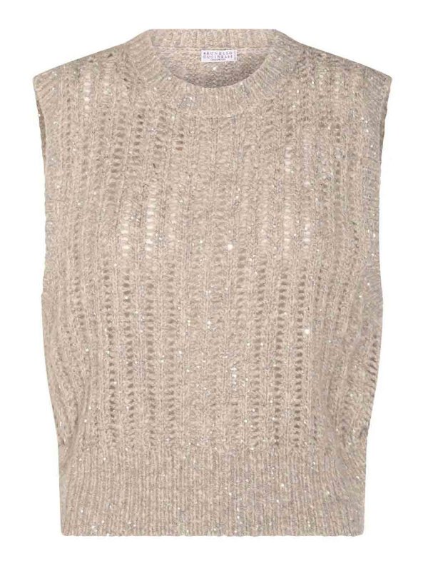 BRUNELLO CUCINELLI: Westen - Weste - Weiß