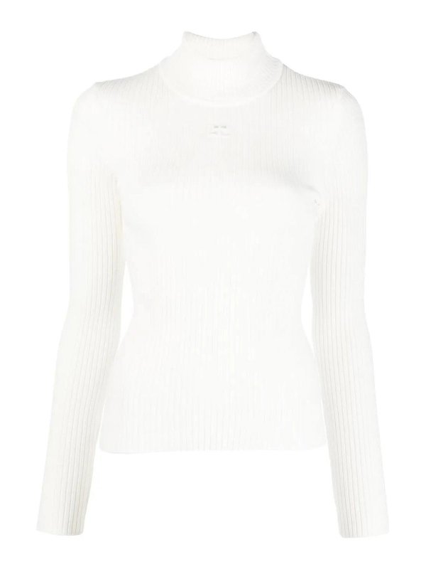 Courreges: クルーネック - クルーネック - 白