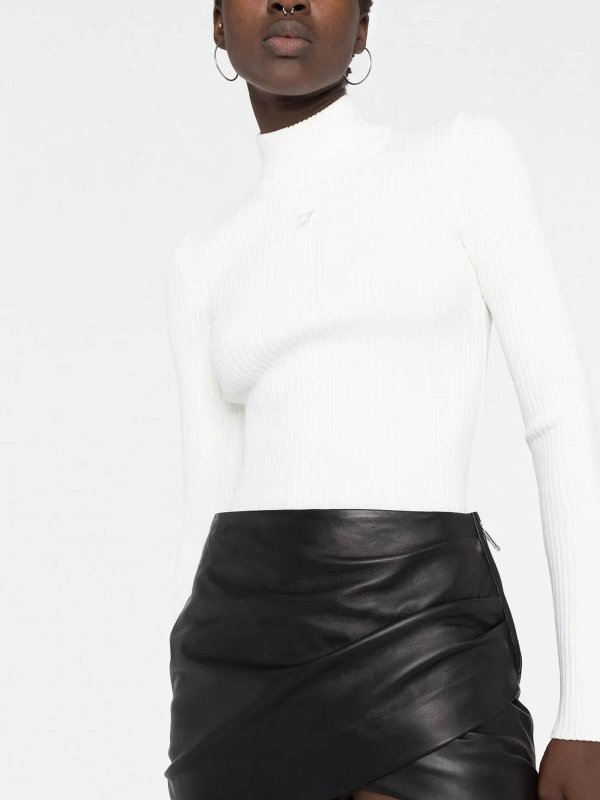 Courreges: クルーネック online - クルーネック - 白