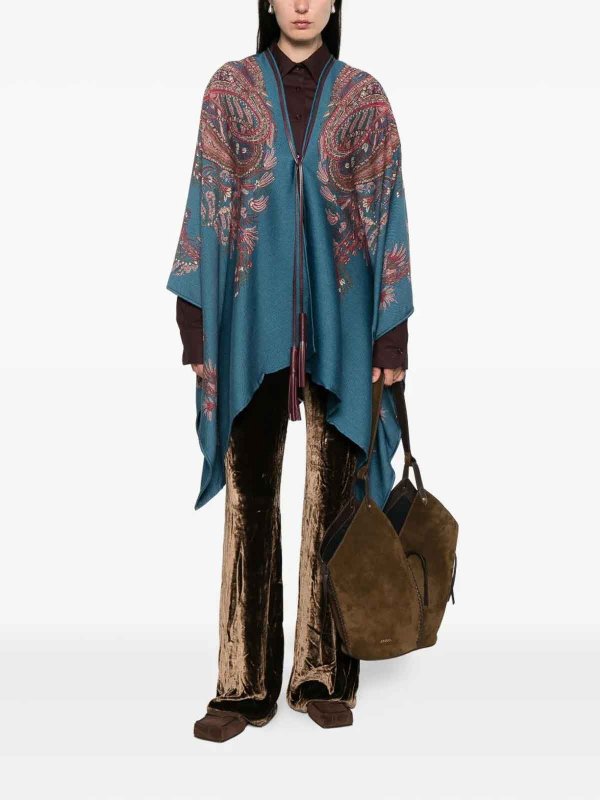 The Best Shops ETRO: casual jackets - Reversible Cape