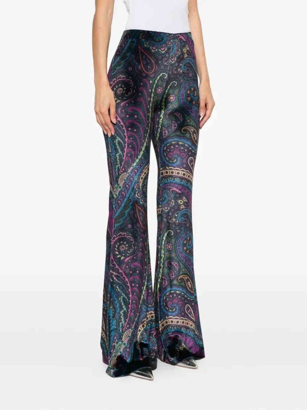 ETRO: Pantalons casual online - Pantalons Décontractés - Bleu