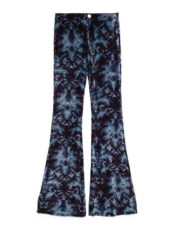 ETRO: casual trousers - Printed Trouses