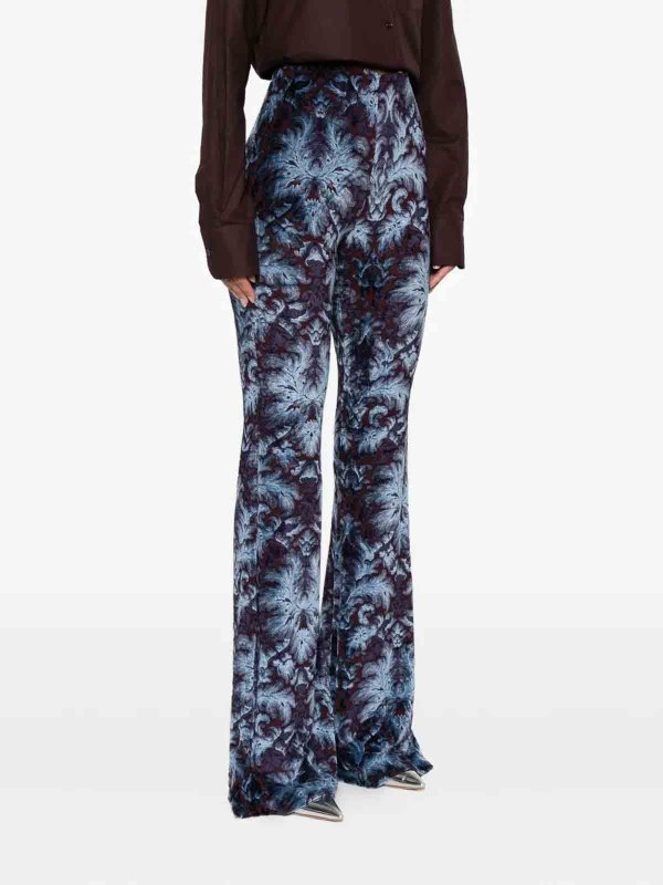 ETRO: casual trousers online - Printed Trouses