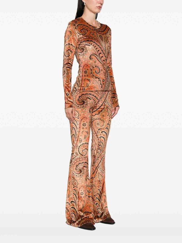 ETRO: t-shirts online - T-Shirt In Velluto