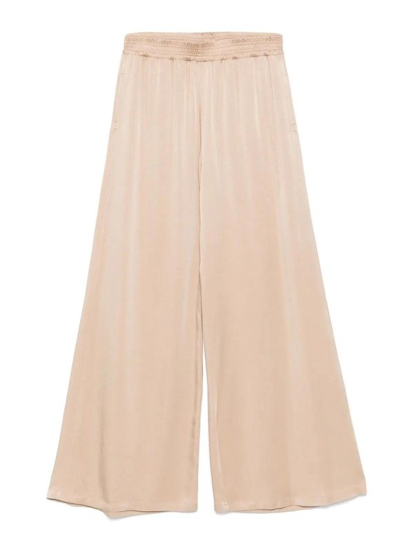 FABIANA FILIPPI: カジュアルトラウザー - カジュアルパンツ - ベージュ