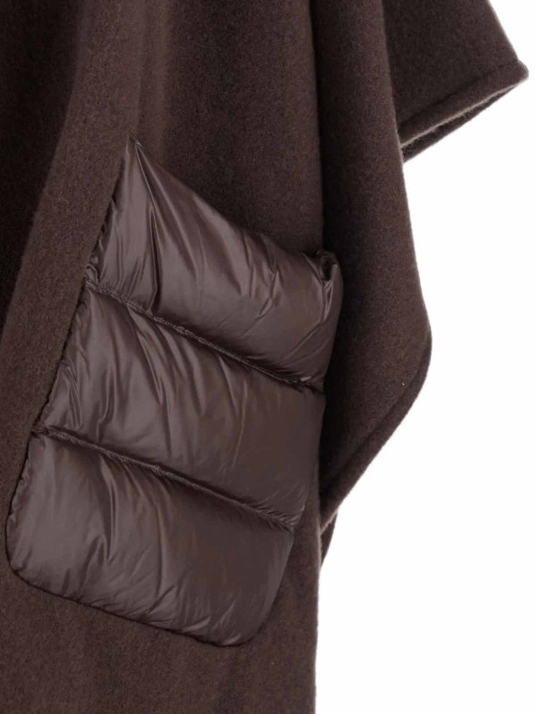 HERNO: knee length coats online - Giaccone Mantella with Ultralight Resort HDM