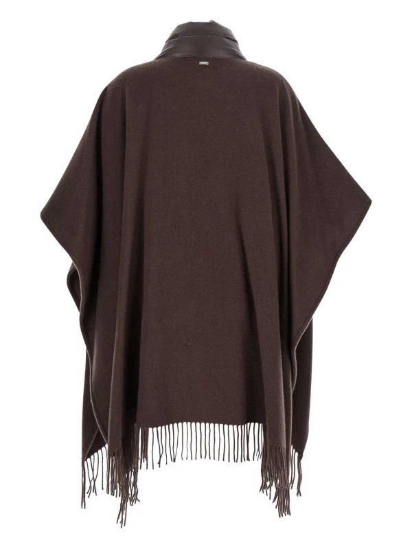 The Best Shops HERNO: knee length coats - Giaccone Mantella with Ultralight Resort HDM