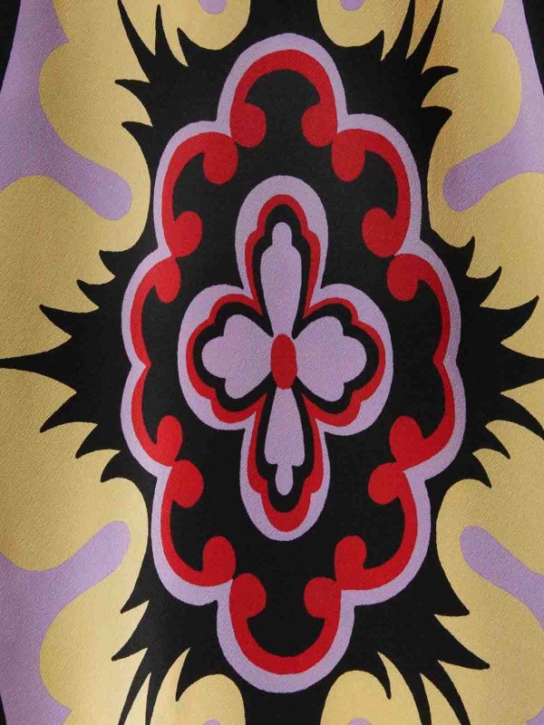 LA DOUBLEJ: Knielange Kleider online - Knielanges Kleid - Lila