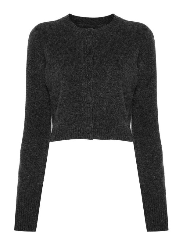 LOULOU STUDIO: Cardigans - Cardigan - Grau
