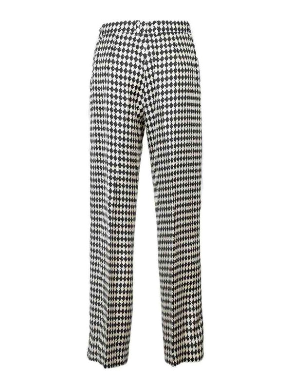 Max Mara: Casual Hosen online - Casual Hose - Weiß