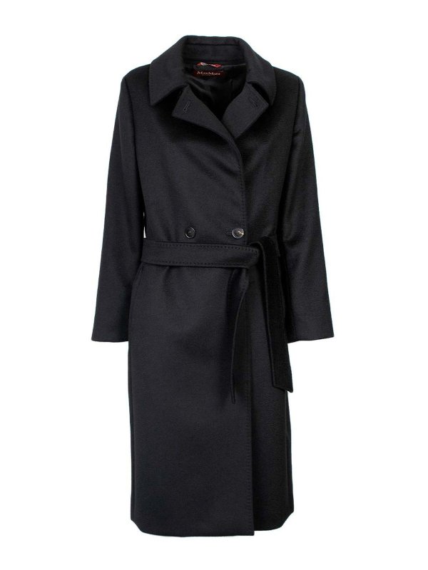 MAX MARA STUDIO: ショートコート - ショートコート - 黒