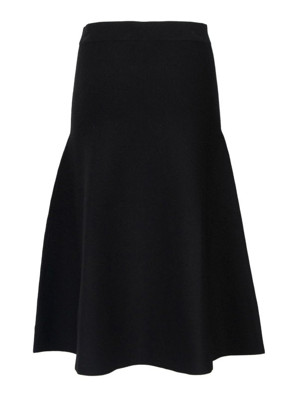 MAX MARA STUDIO: Knielange und Midi Röcke online - Midirock - Schwarz