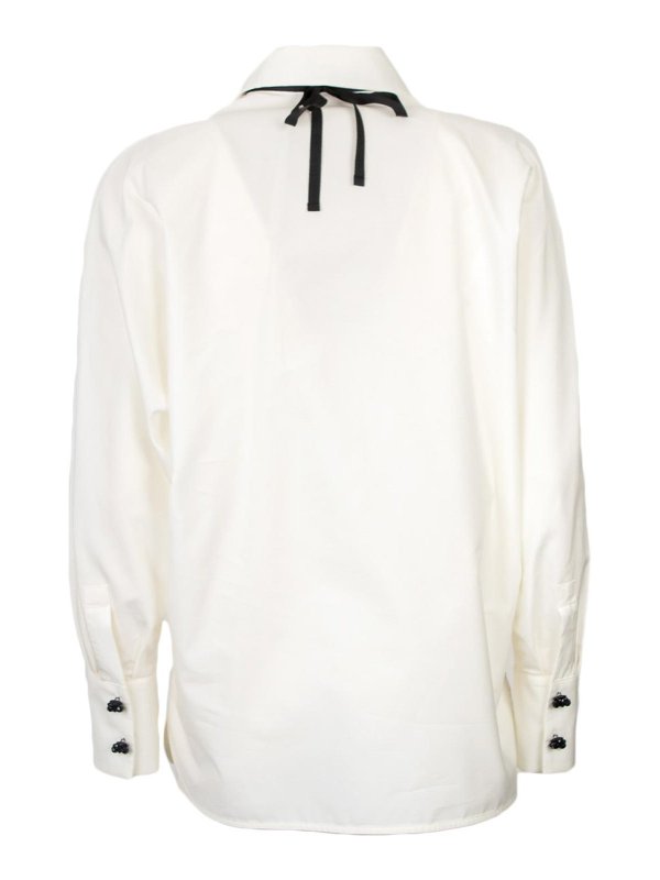 MAX MARA STUDIO: Camisas online - Camisa - Blanco